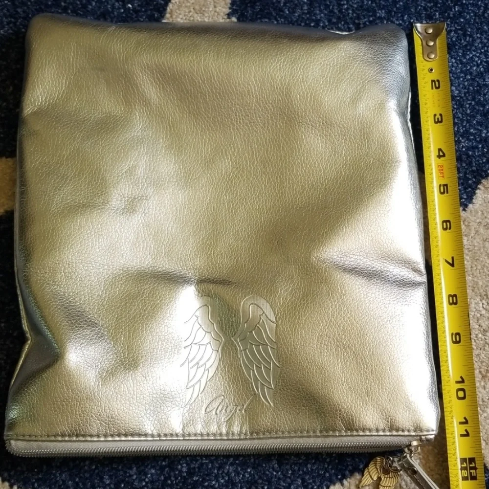 NWOT Victoria's Secret Silver Lingerie Bag - Picture 2 of 6